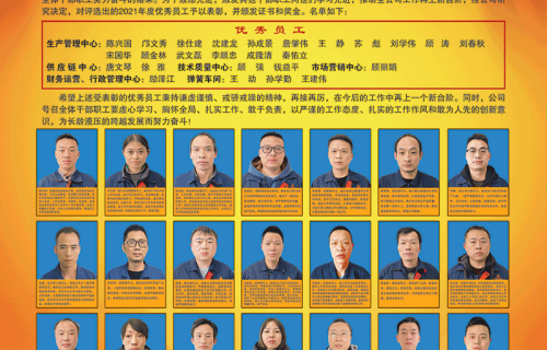 星空娱乐隆重召开2021年度优秀员工表彰大会